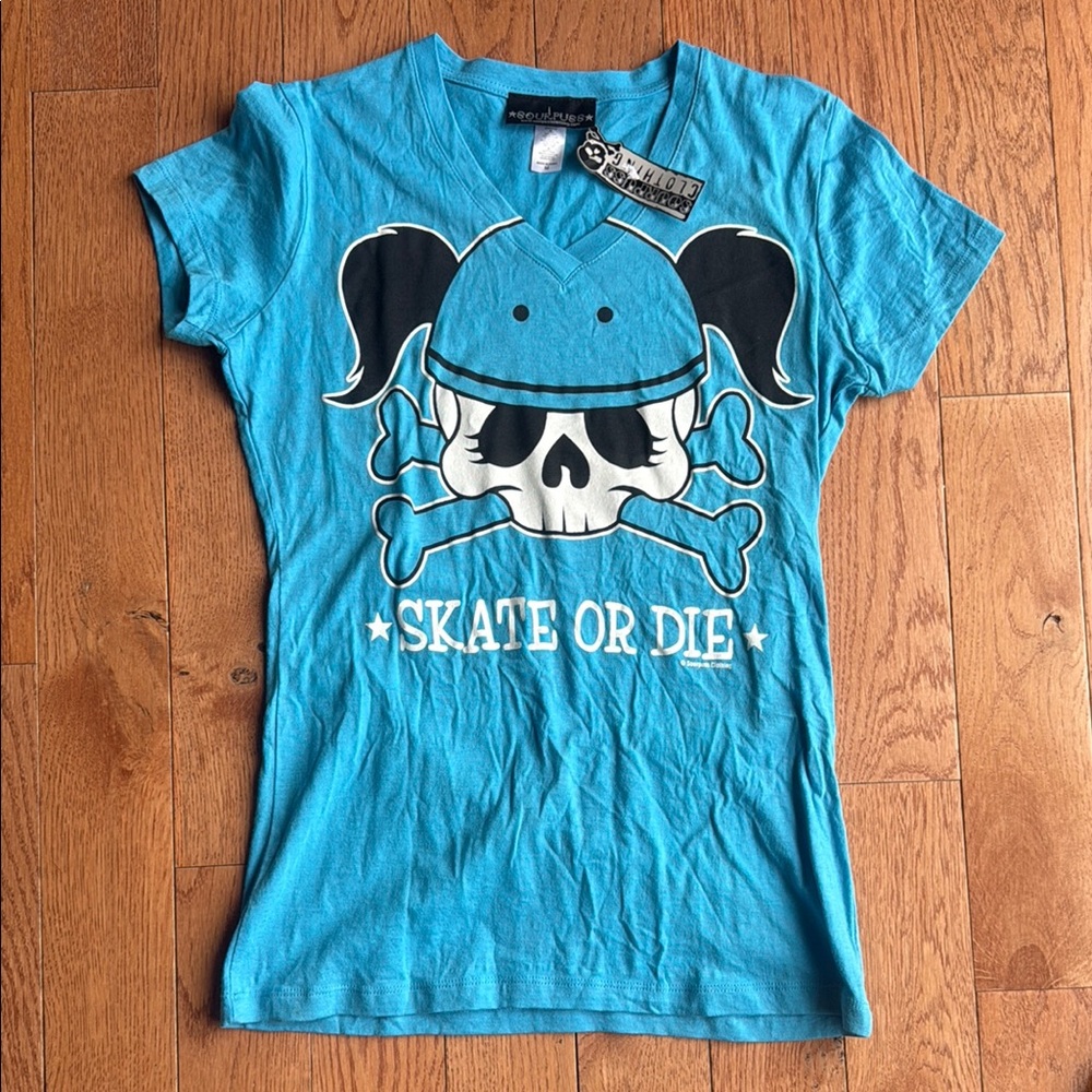 Sourpuss Skate or Die Tshirt